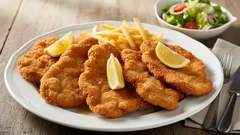Schnitzel crocante sem falhas: uma técnica que funciona sempre