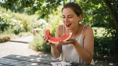 Não deviam ter cuspido as sementes da melancia — eis o que estavam a perder