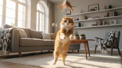 O segredo de uma gata ativa: como manter o seu animal de estimação ativo sem passeios ao ar livre